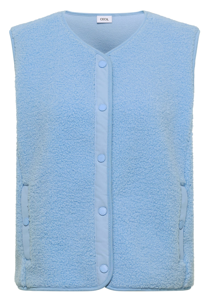 NOS Solid Matmix Teddy Vest, easy blue 17901 Bild 1