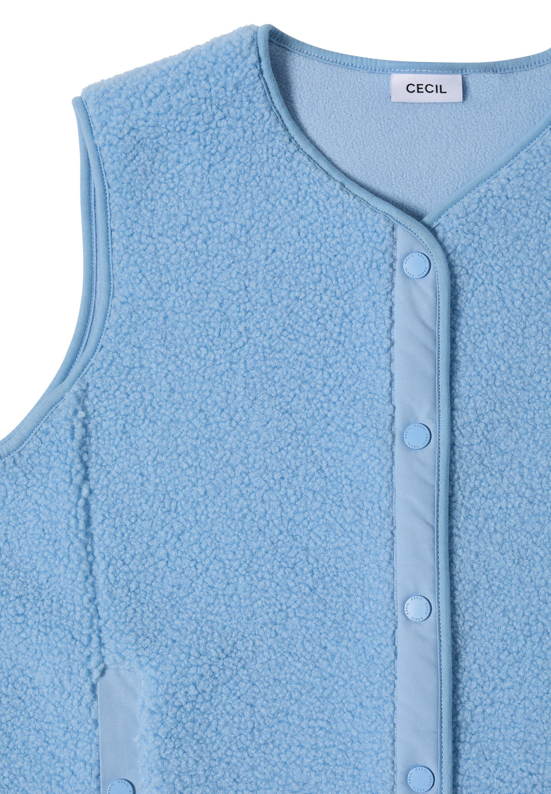 NOS Solid Matmix Teddy Vest, easy blue 17901 Bild 2