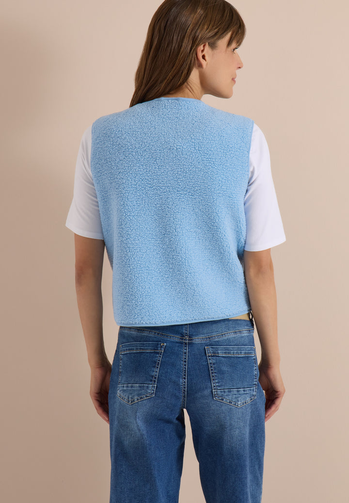 NOS Solid Matmix Teddy Vest, easy blue 17901 Bild 4