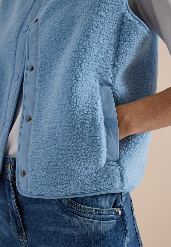 NOS Solid Matmix Teddy Vest, easy blue 17901 Bild 7