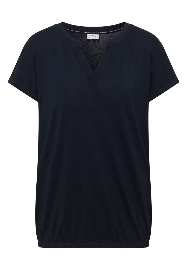 NOS Solid Rib Collar Tunic, universal blue 15512 Bild 1