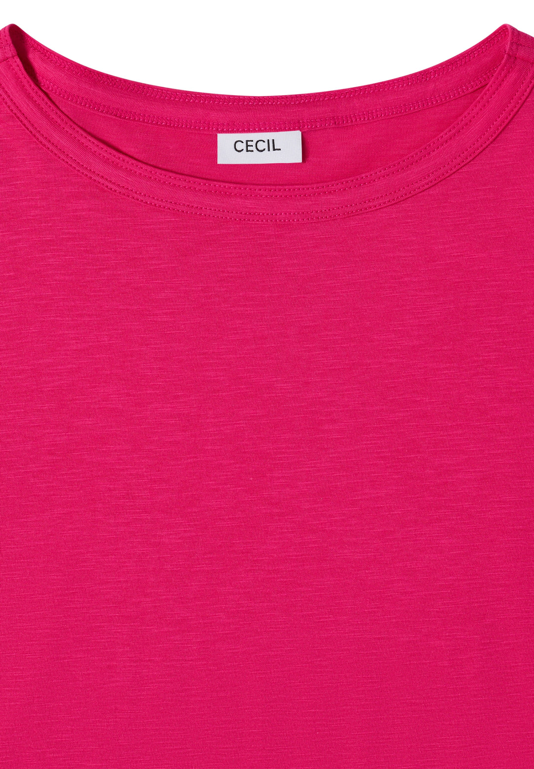 NOS Solid Slubyarn Shirt, beetroot pink 17492 Bild 2