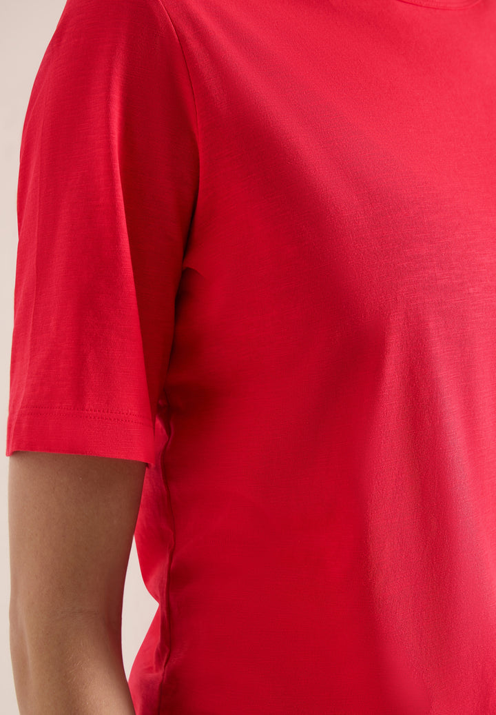 NOS Solid Slubyarn Shirt, glazed apple red 16759 Bild 6