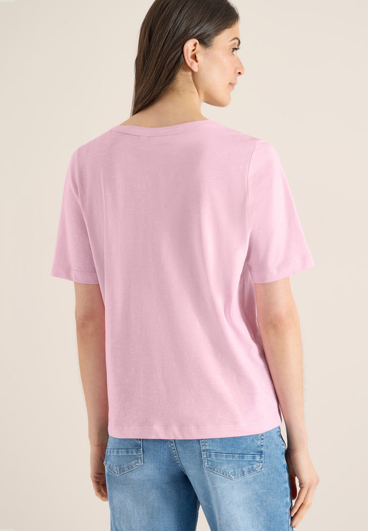 NOS Solid Slubyarn Shirt, light blush rose 17600 Bild 4