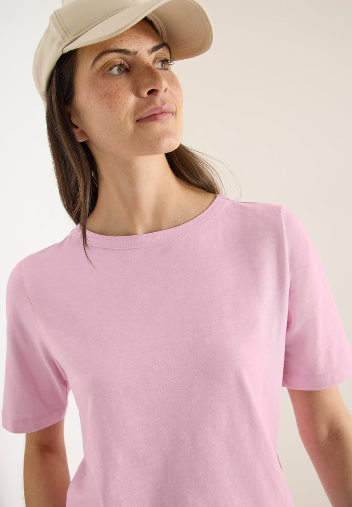 NOS Solid Slubyarn Shirt, light blush rose 17600 Bild 5