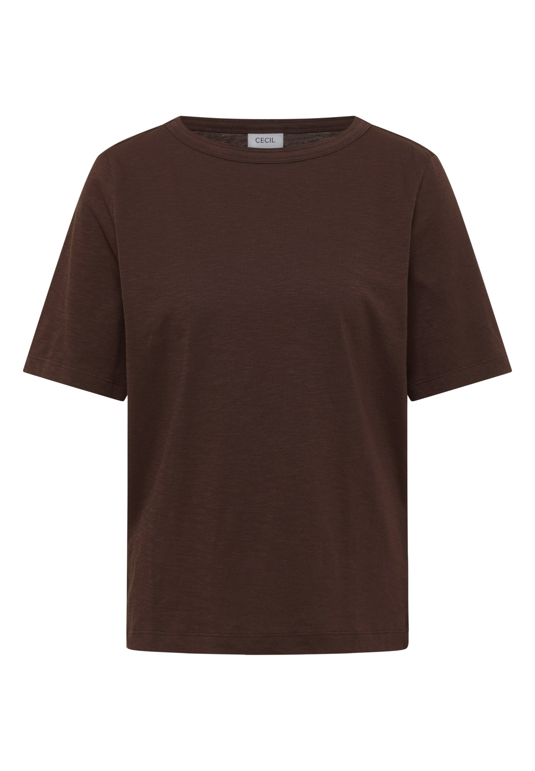 NOS Solid Slubyarn Shirt, macchiato brown 17493 Bild 1