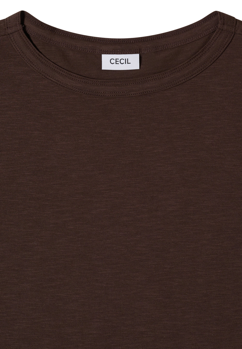 NOS Solid Slubyarn Shirt, macchiato brown 17493 Bild 2