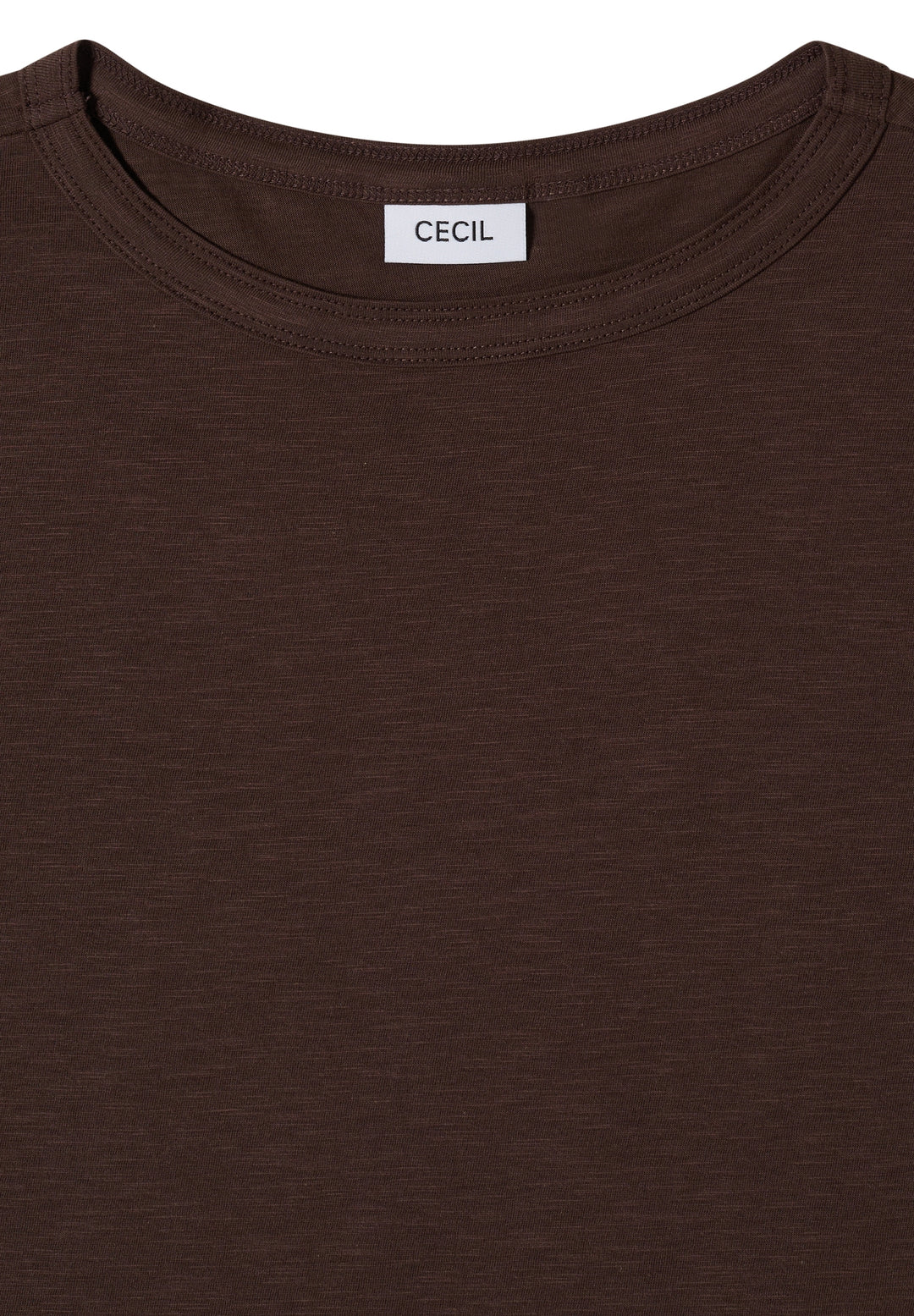 NOS Solid Slubyarn Shirt, macchiato brown 17493 Bild 2