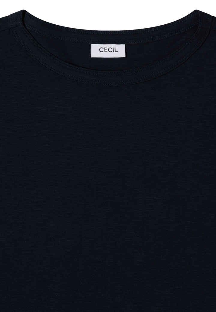 NOS Solid Slubyarn Shirt, universal blue 15512 Bild 2