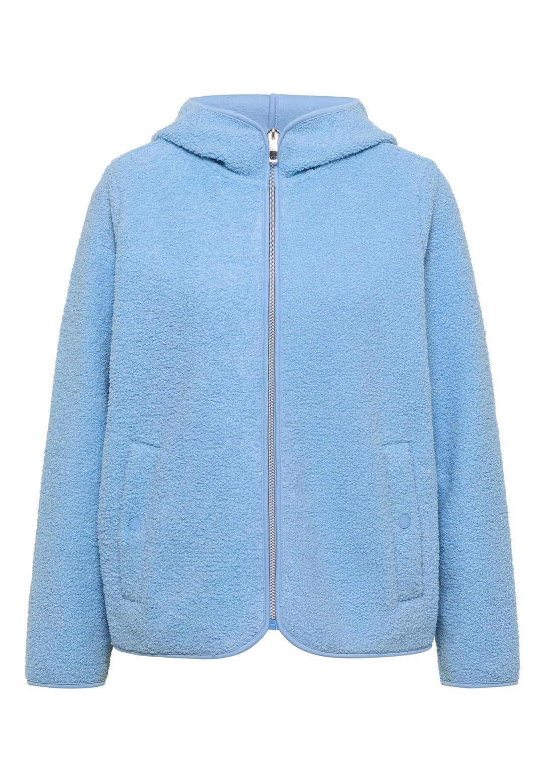 NOS Solid Teddy T-Shirt Jacket, easy blue 17901 Bild 1
