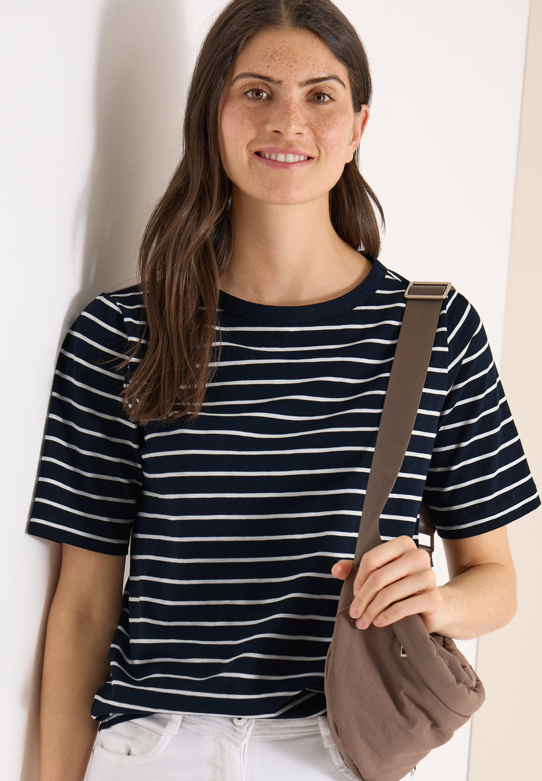 NOS Striped Slubyarn Shirt, universal blue 25512 Bild 3