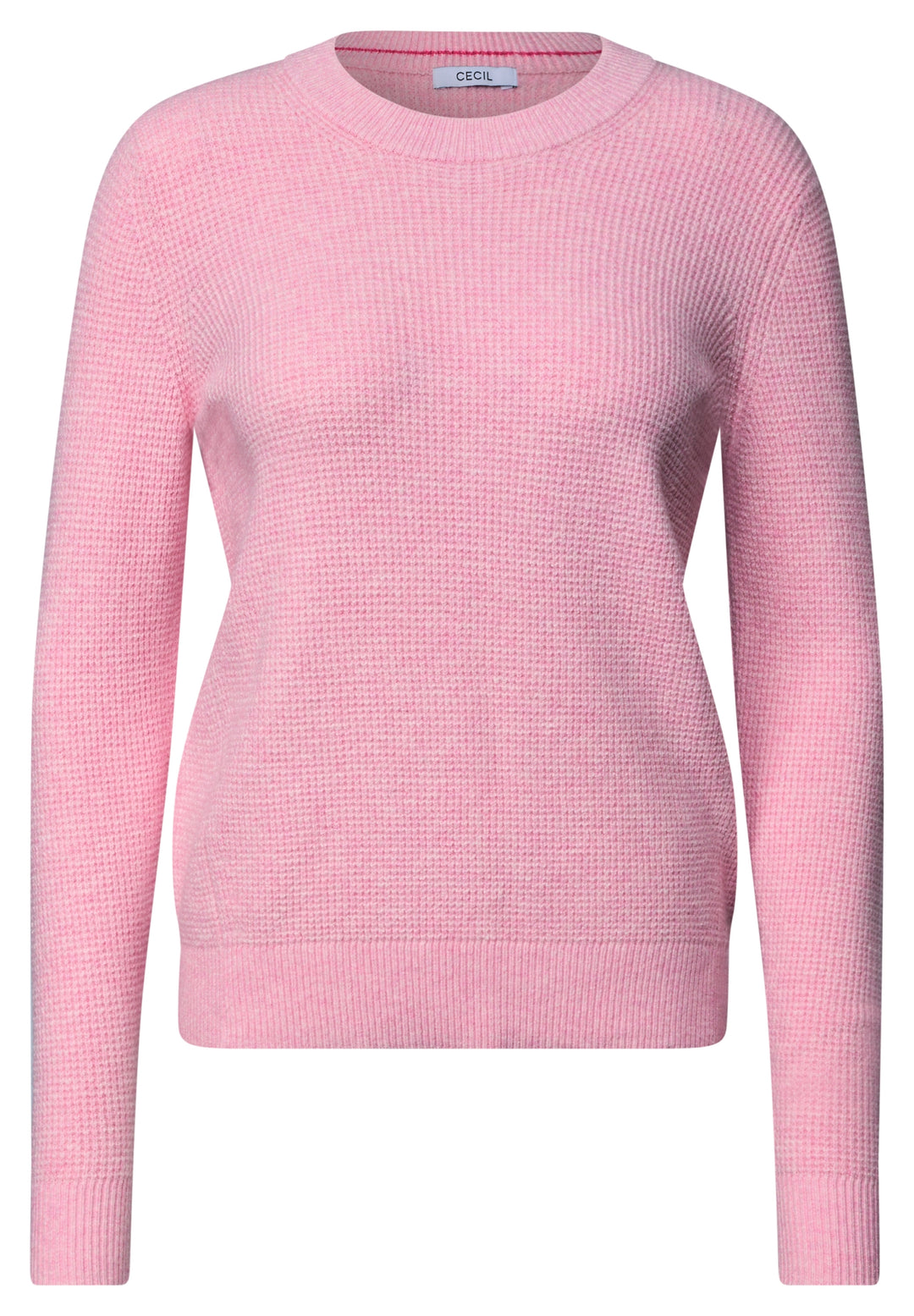 NOS Structured cosy sweater, mellow rose melange 17983 Bild 1