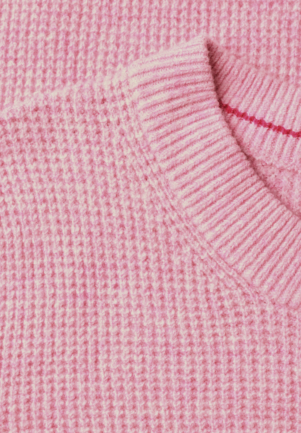 NOS Structured cosy sweater, mellow rose melange 17983 Bild 2