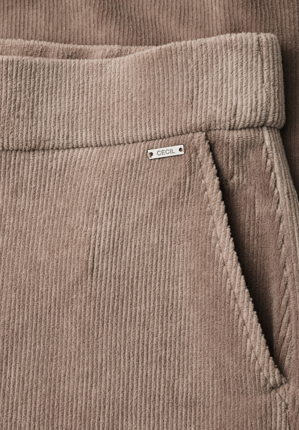NOS Style Neele Soft Corduroy, earthy taupe 17748 Bild 2