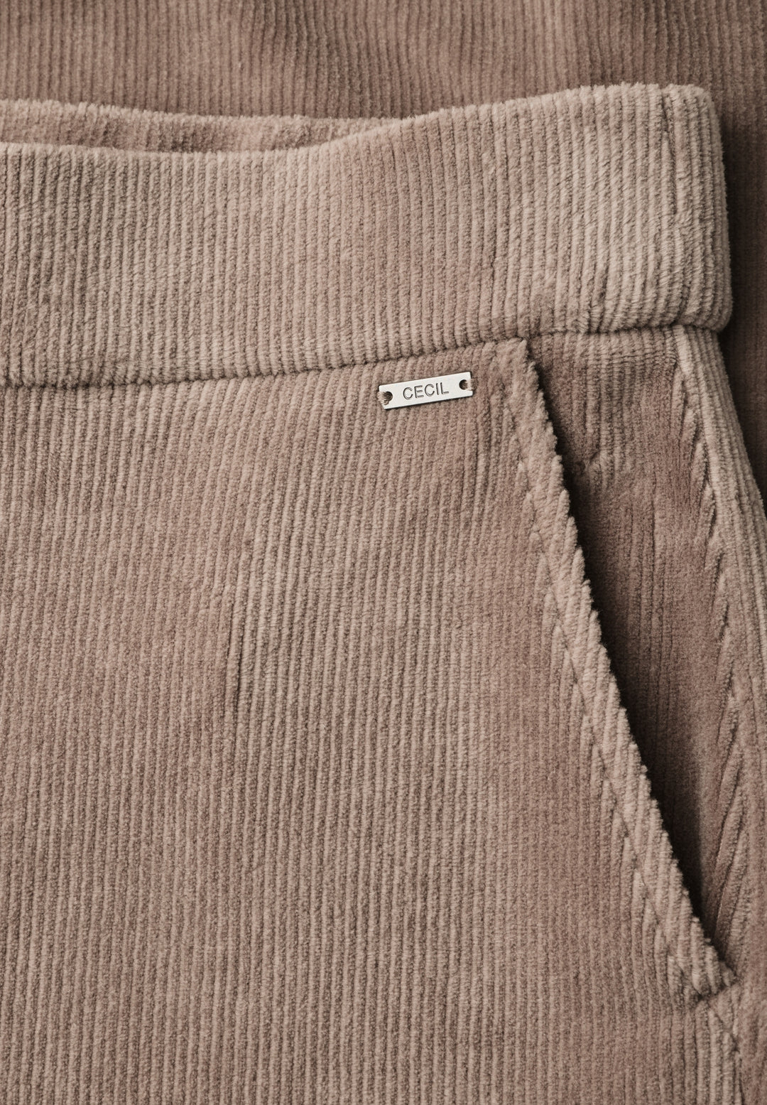 NOS Style Neele Soft Corduroy, earthy taupe 17748 Bild 2