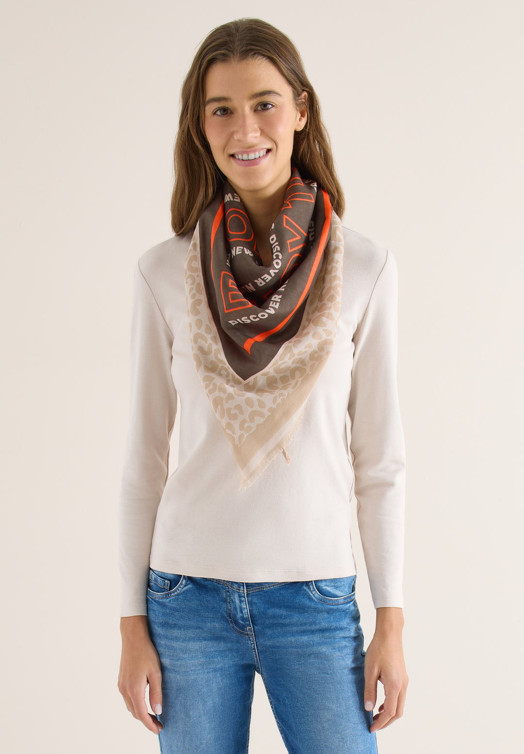 O_Patchwork Triangle Cloth, mocha taupe 37217 Bild 6