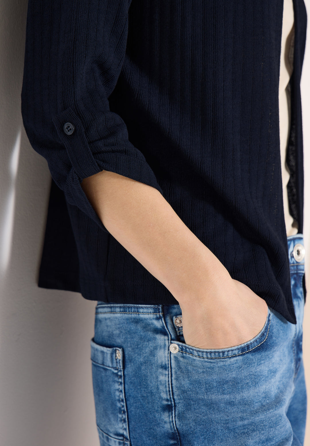 Open Knit Jacket, universal blue 15512 Bild 6