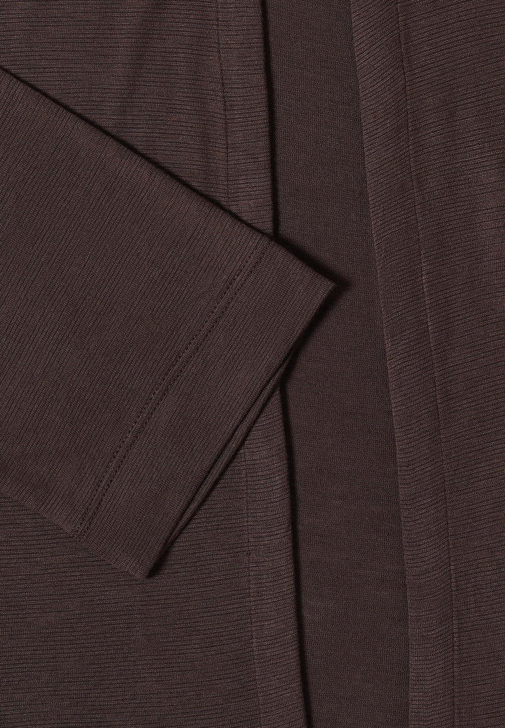 Open T-Shirt Jacket, brown cacao 17673 Bild 2