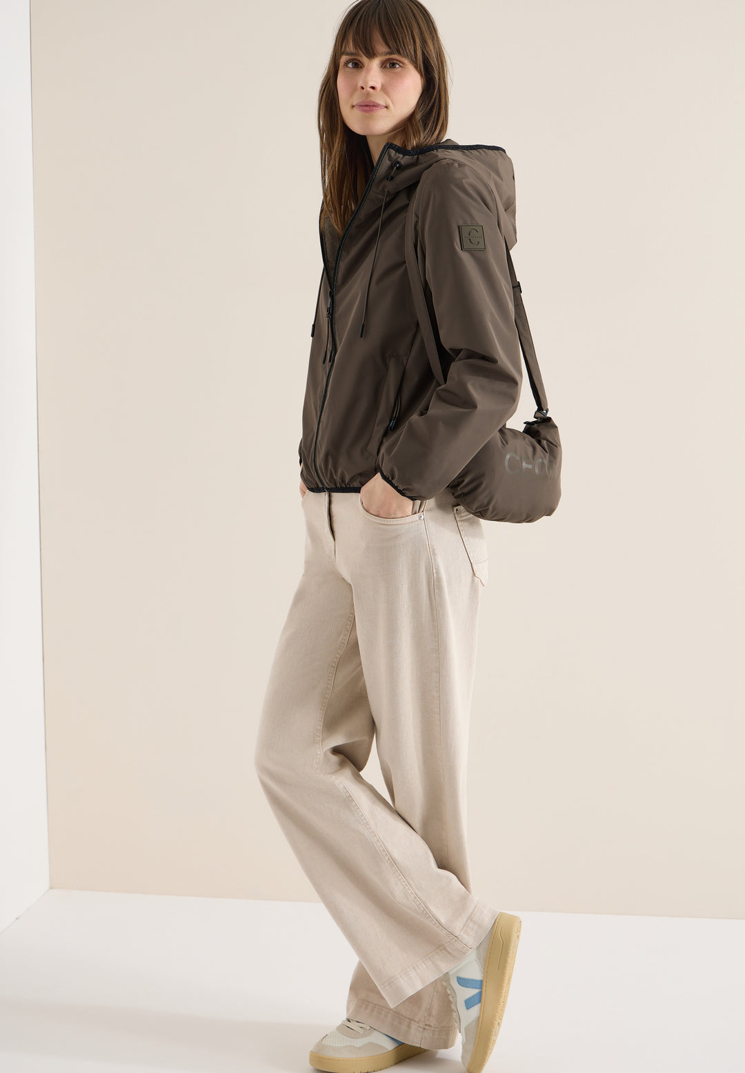 Padded Jacket - packable, mocha taupe 17217 Bild 5
