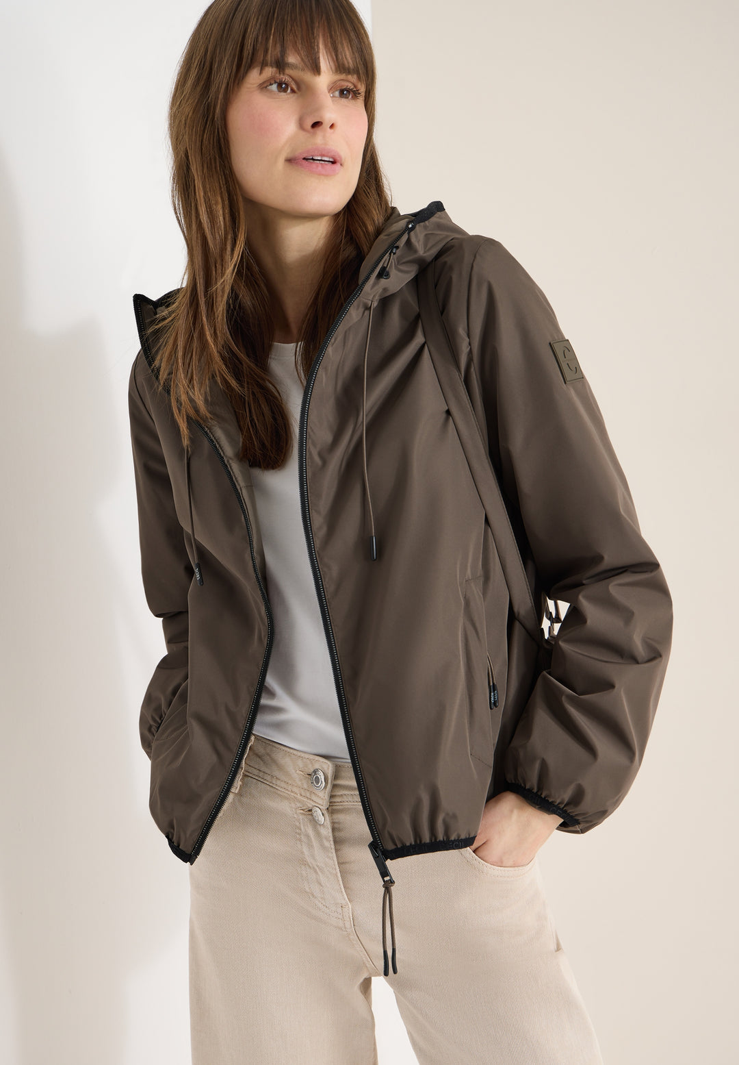 Padded Jacket - packable, mocha taupe 17217 Bild 6