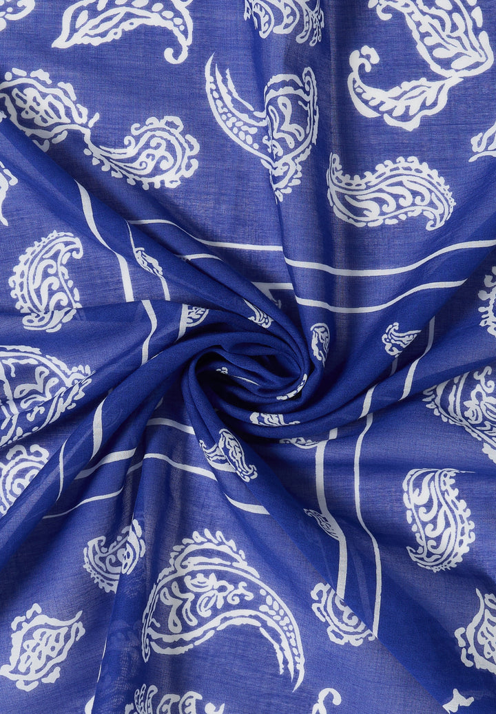 Paisley Print Bandana, deep river blue 27765 Bild 3