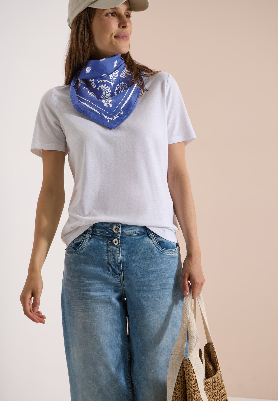 Paisley Print Bandana, deep river blue 27765 Bild 5