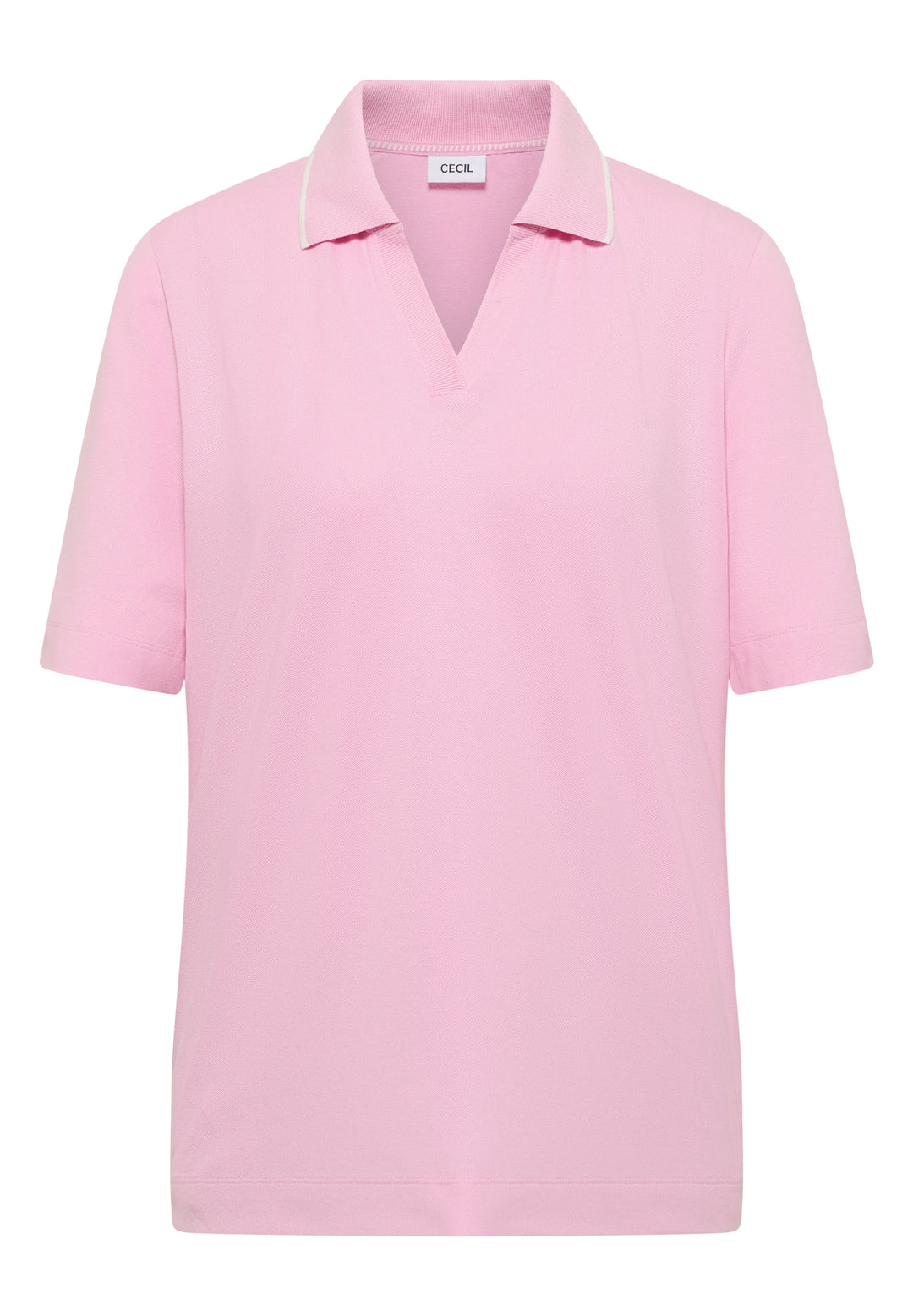 Piquée Polo Shirt, light blush rose 17600 Bild 1