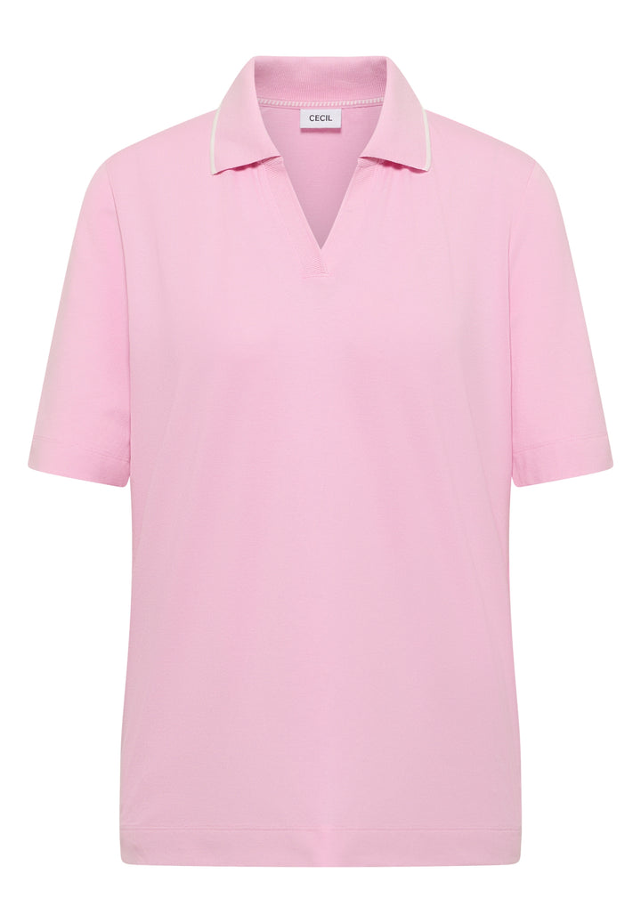 Piquée Polo Shirt, light blush rose 17600 Bild 1