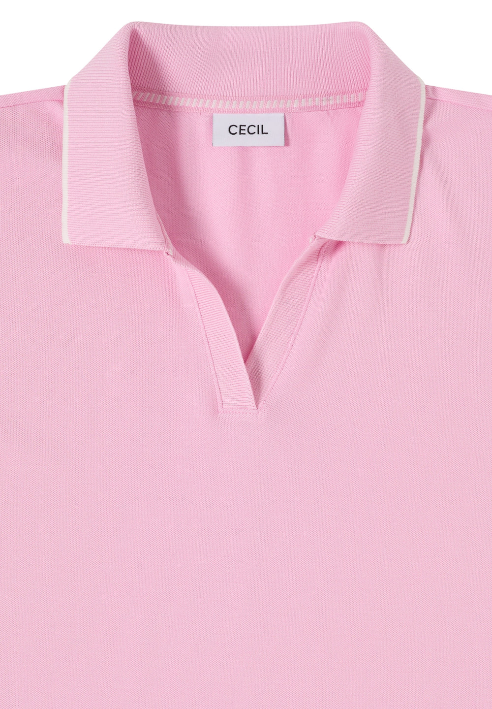 Piquée Polo Shirt, light blush rose 17600 Bild 2