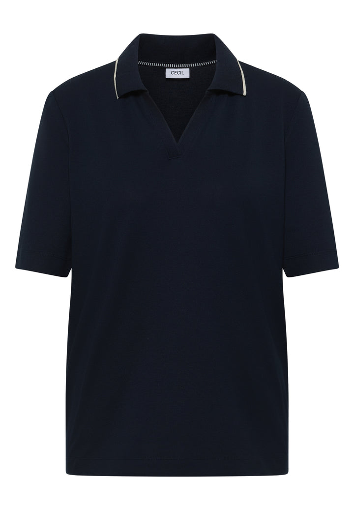 Piquée Polo Shirt, universal blue 15512 Bild 1