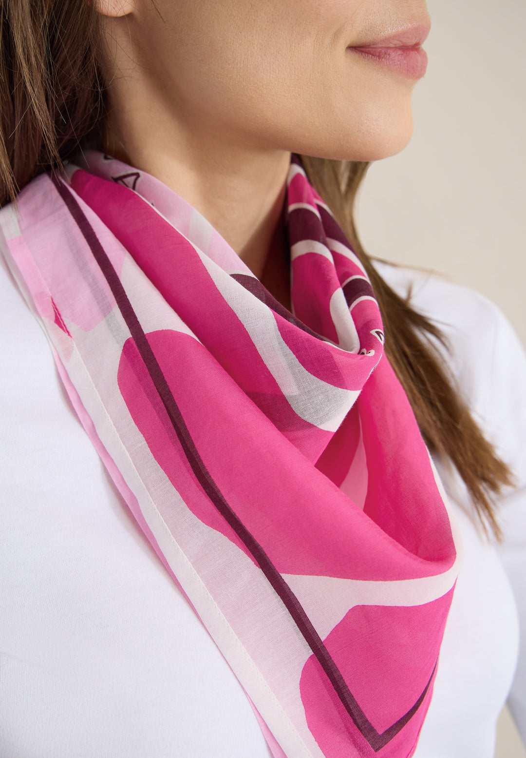 Print Bandana, beetroot pink 37492 Bild 7