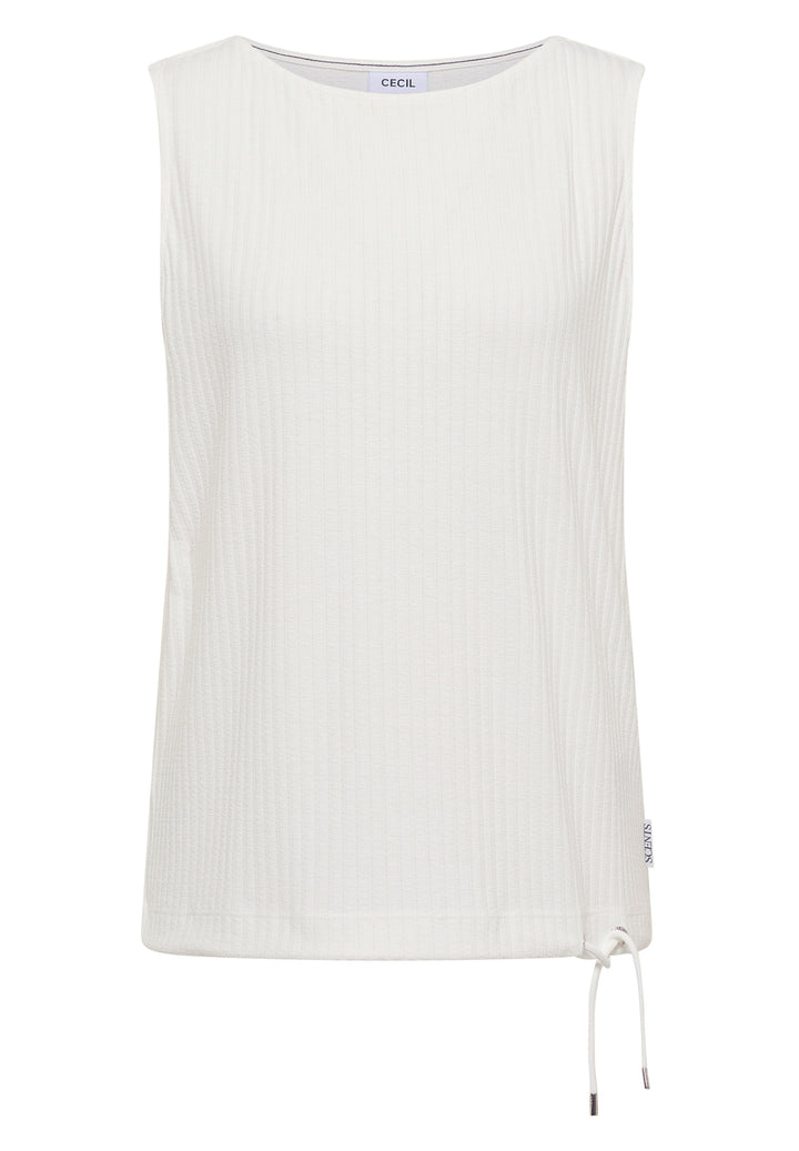 Rib Structure Top, vanilla white 13474 Bild 1