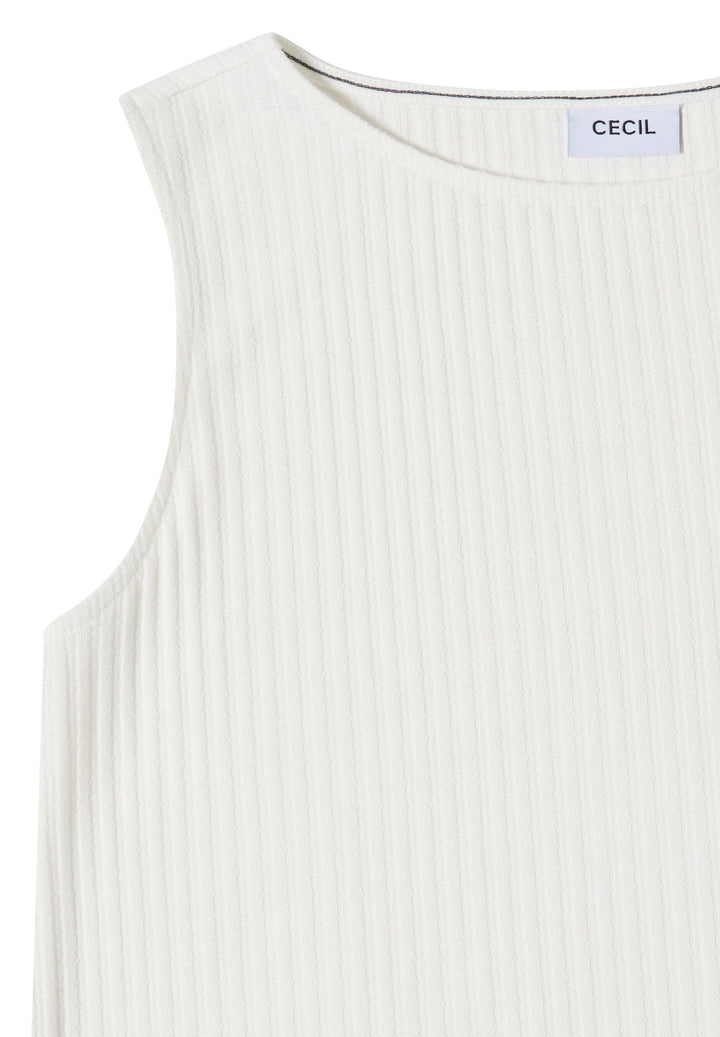 Rib Structure Top, vanilla white 13474 Bild 2
