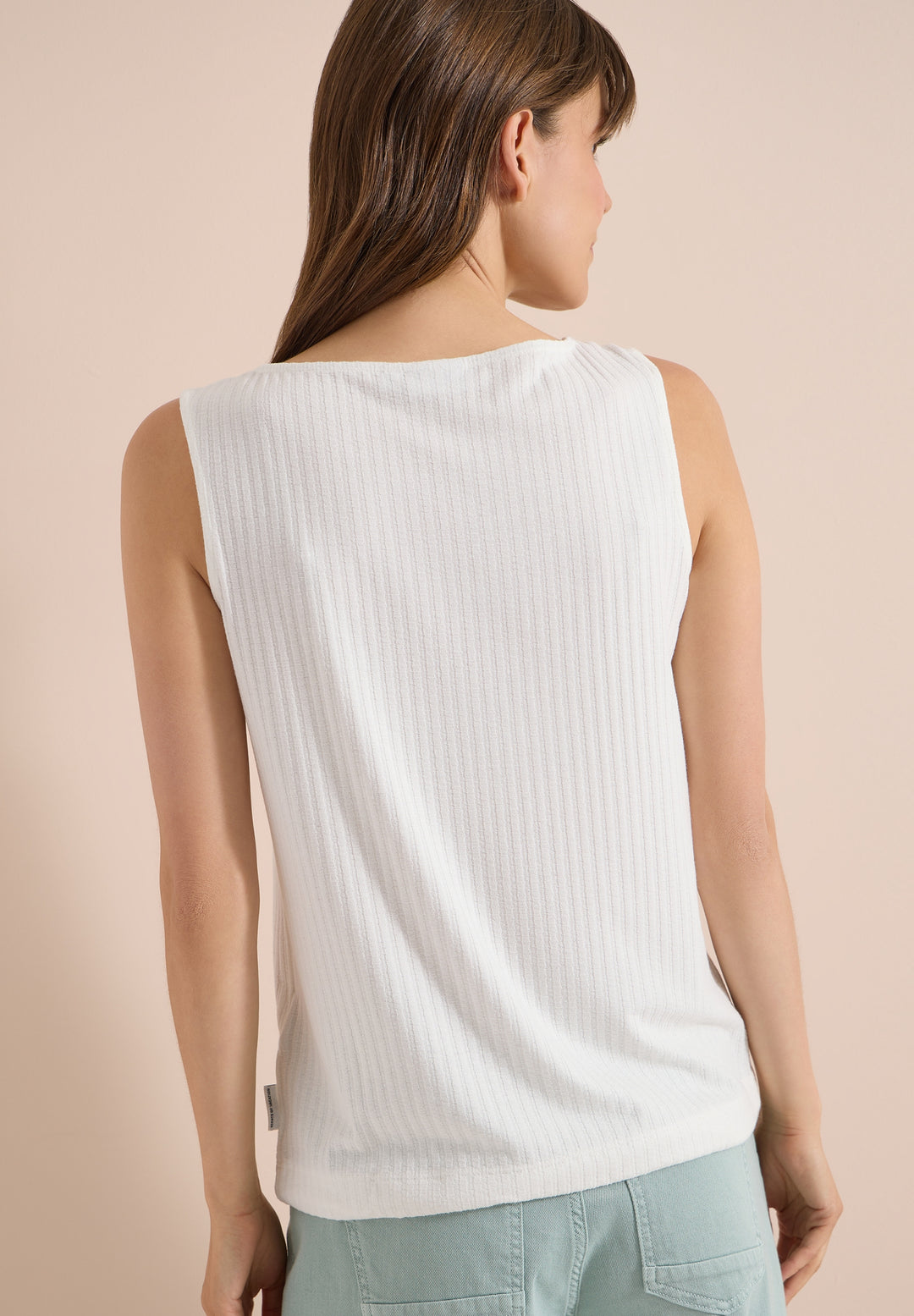 Rib Structure Top, vanilla white 13474 Bild 4