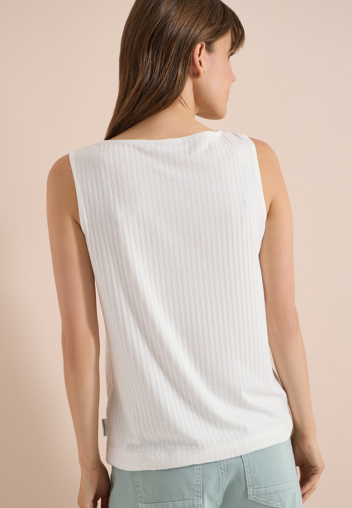 Rib Structure Top, vanilla white 13474 Bild 4