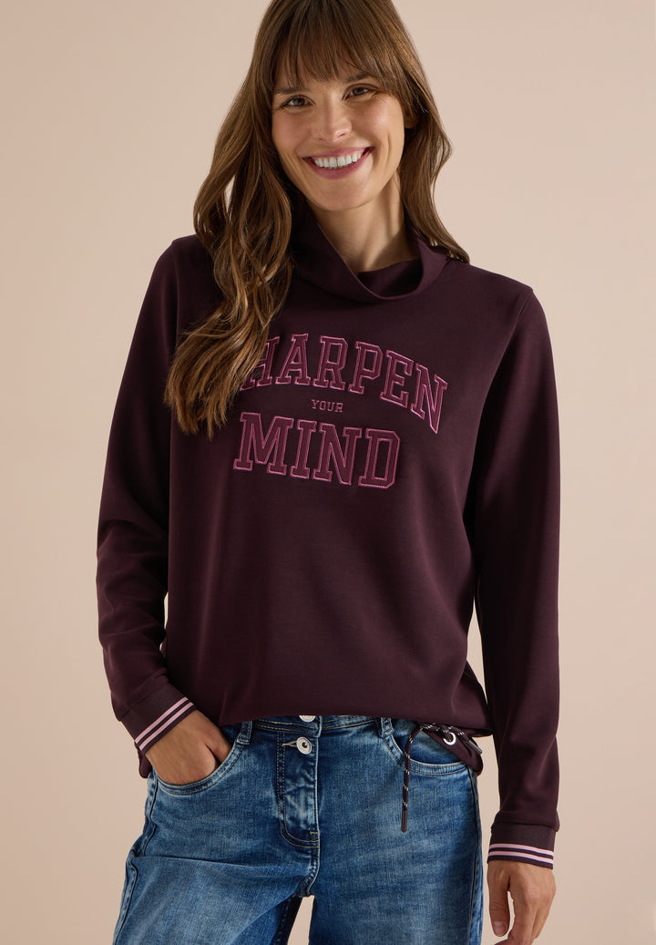 Sharpen Your Mind FP Shirt, berry red 37749 Bild 3