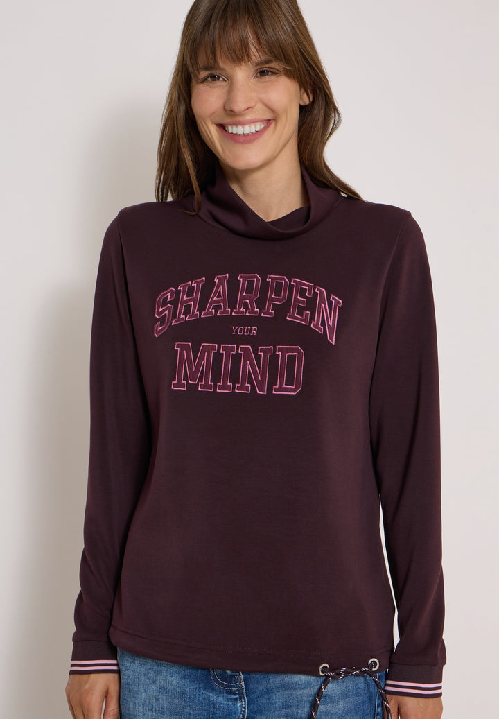 Sharpen Your Mind FP Shirt, berry red 37749 Bild 7