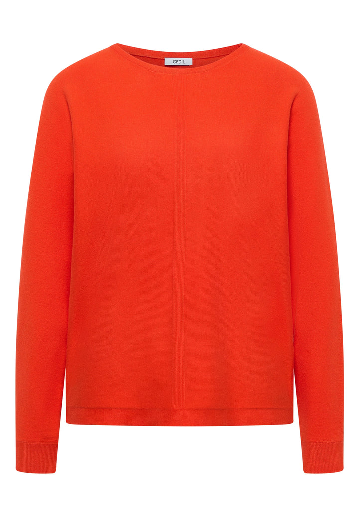 Soft touch dolman, cherry tomato orange 17395 Bild 1