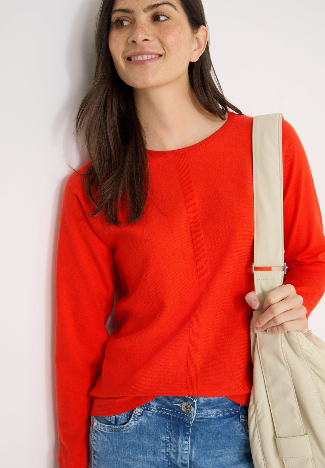 Soft touch dolman, cherry tomato orange 17395 Bild 3