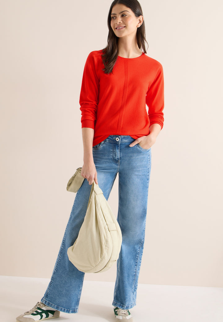 Soft touch dolman, cherry tomato orange 17395 Bild 5