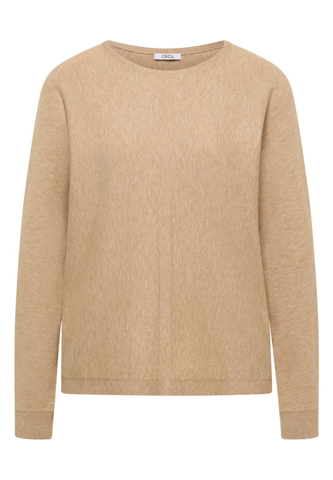 Soft touch dolman, golden camel melange 17390 Bild 1