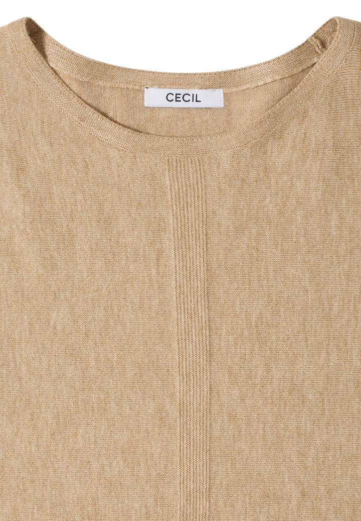 Soft touch dolman, golden camel melange 17390 Bild 2