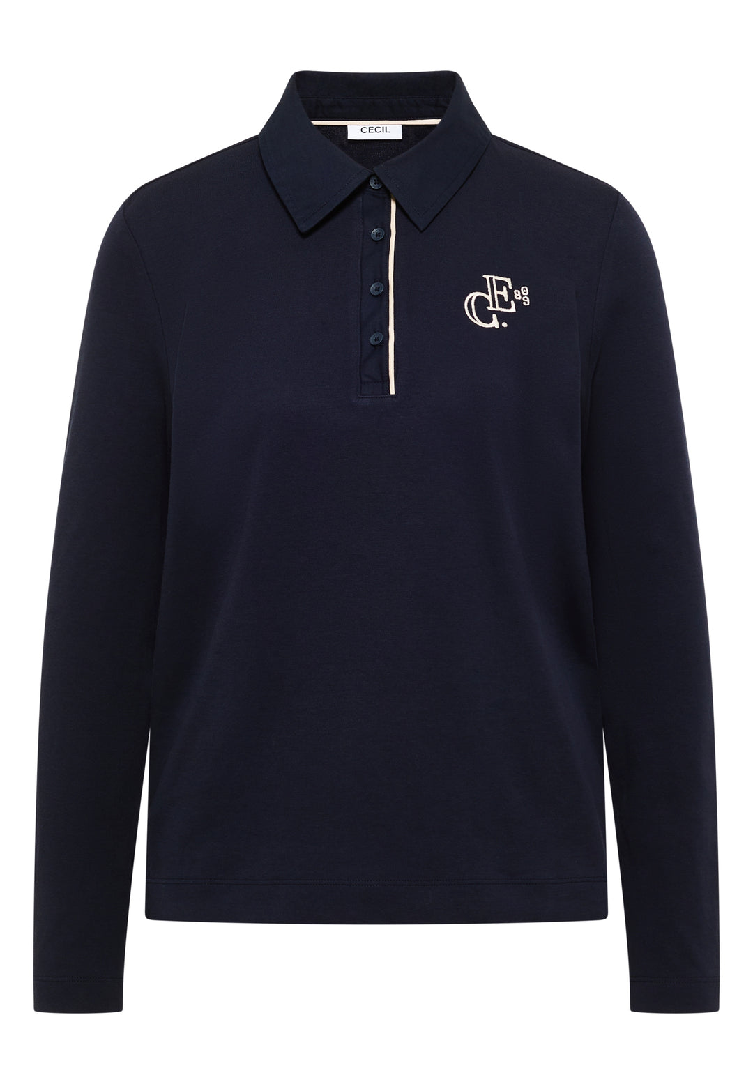 Solid Poloshirt, urban dark blue 16831 Bild 1