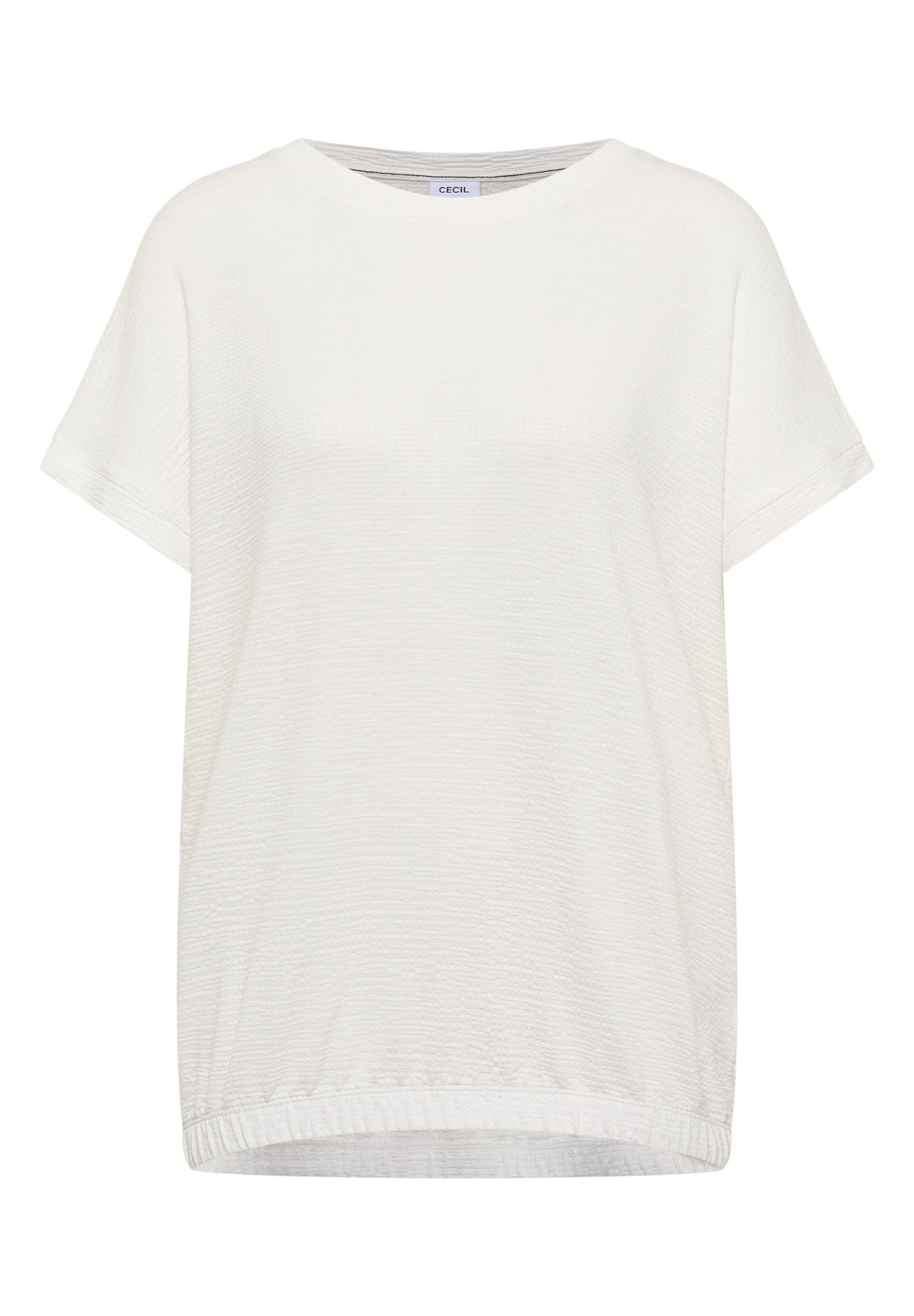 Solid Structure Shirt, vanilla white 13474 Bild 1