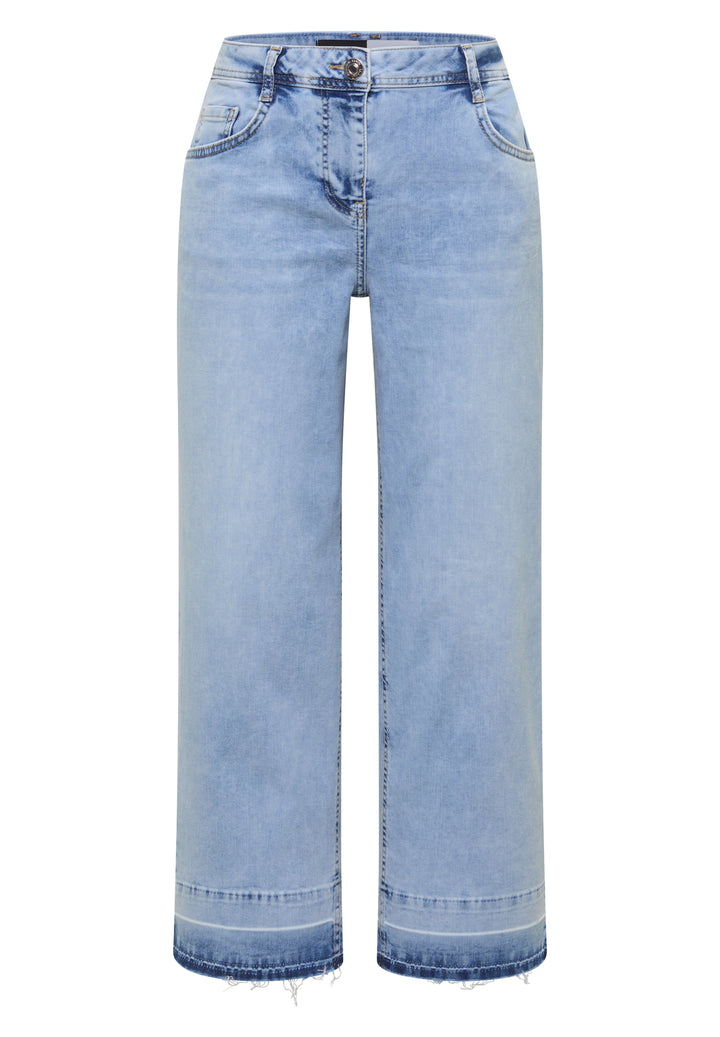 Style Neele Bleached Hem Detai, light blue random bleached 10512 Bild 1