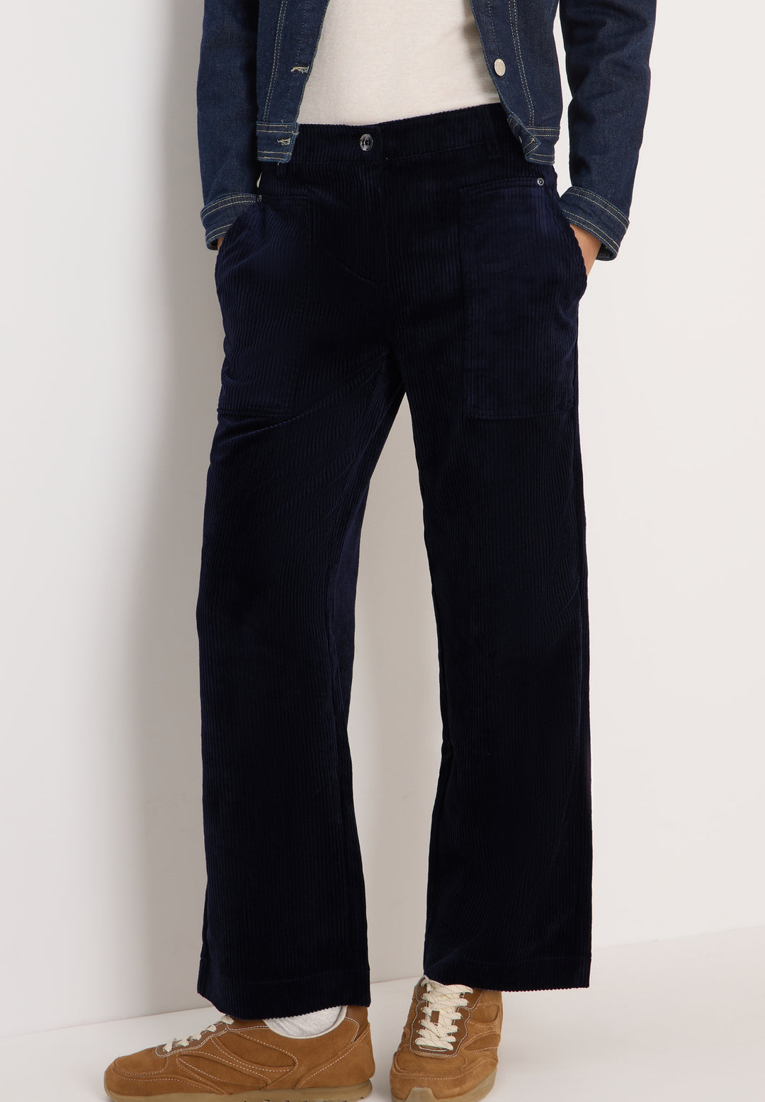 Style Neele Corduroy Big Rib, urban dark blue 16831 Bild 3