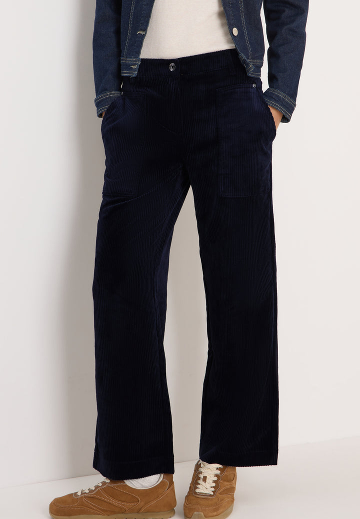 Style Neele Corduroy Big Rib, urban dark blue 16831 Bild 3
