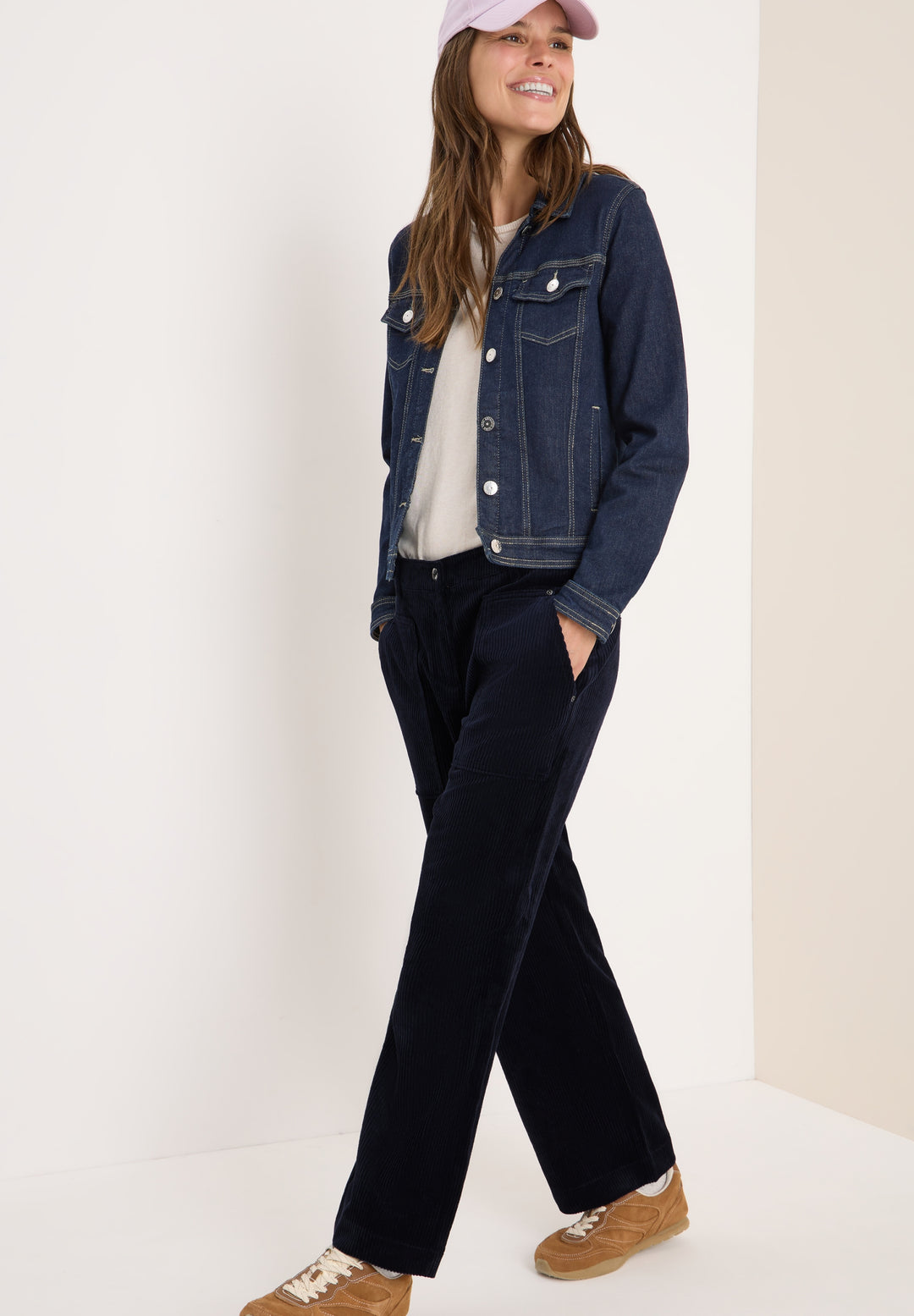 Style Neele Corduroy Big Rib, urban dark blue 16831 Bild 5