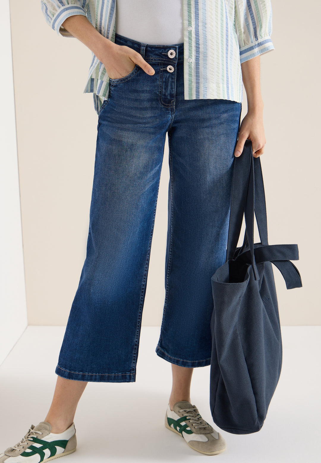 Style NOS Neele Mid Blue, mid blue used wash 10320 Bild 3