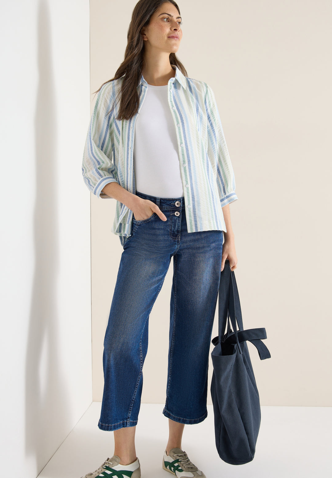 Style NOS Neele Mid Blue, mid blue used wash 10320 Bild 5
